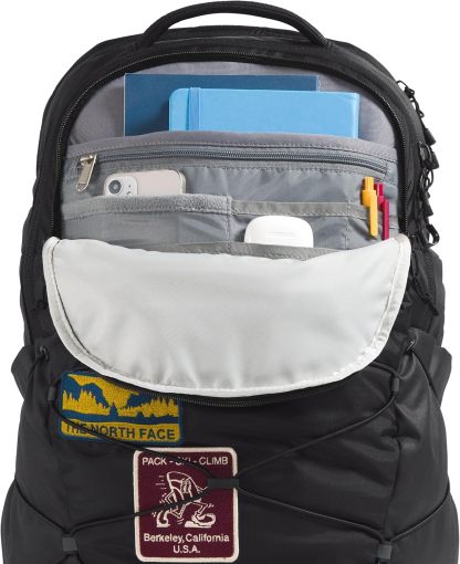 THE NORTH FACE Borealis Commuter Laptop Backpack, Asphalt Grey Light Heather/TNF Black, One Size