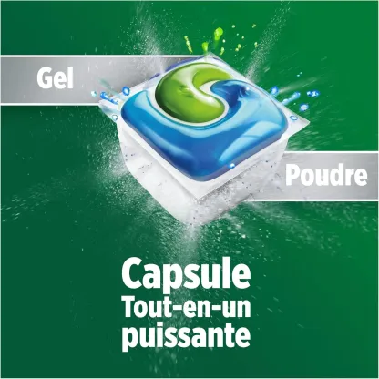 Fairy Original Tablettes Lave-Vaisselle Tout En 1,Citron, 132 Capsules, Efficaces Contre Graisse Incrustée, Dissolution Ultra-Rapide, Protection Verre et Argent, Sans Odeurs