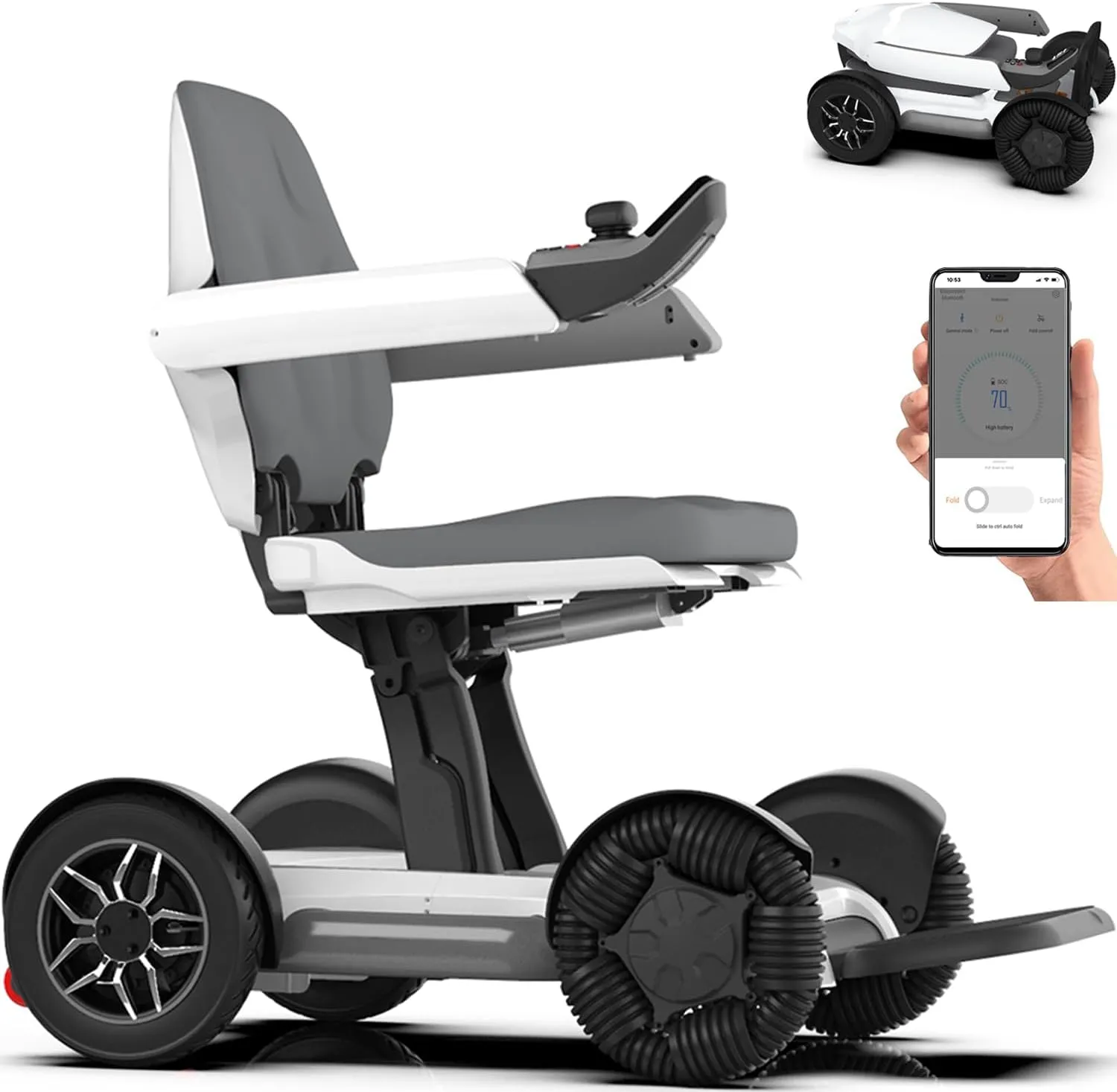 💝Last Day For Clearance🛵intelligent electric powered wheelchair