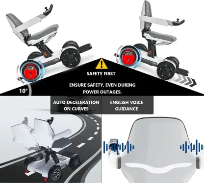 💝Last Day For Clearance🛵intelligent electric powered wheelchair