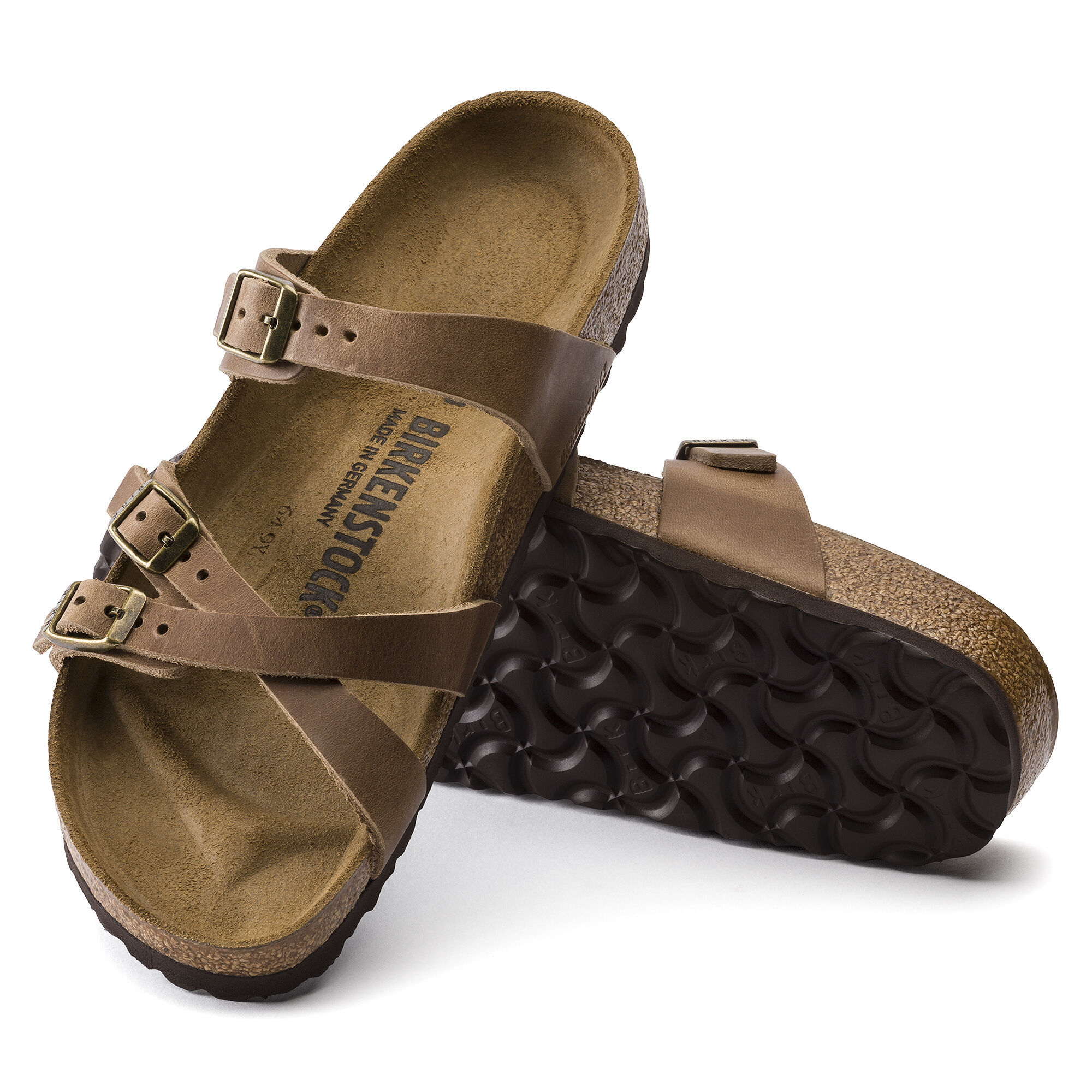 Franca Oiled Leather - Tobacco Brown