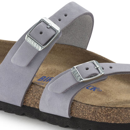 Mayari Soft Footbed Nubuck Leather - Purple Fog