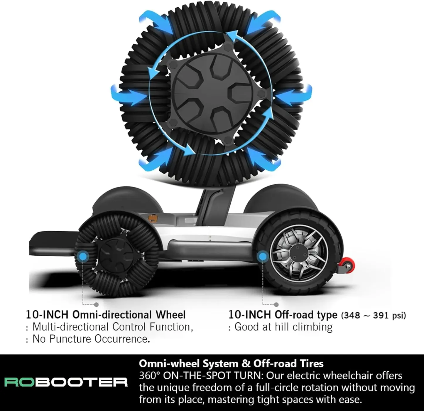 💝Last Day For Clearance🛵intelligent electric powered wheelchair