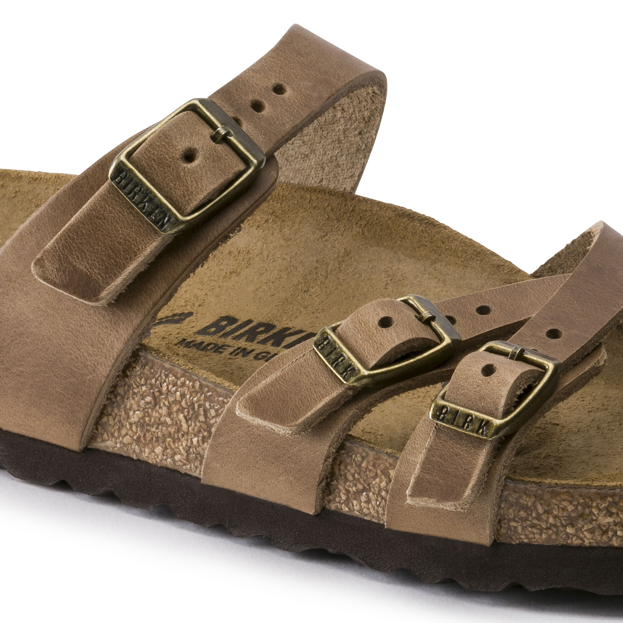 Franca Oiled Leather - Tobacco Brown