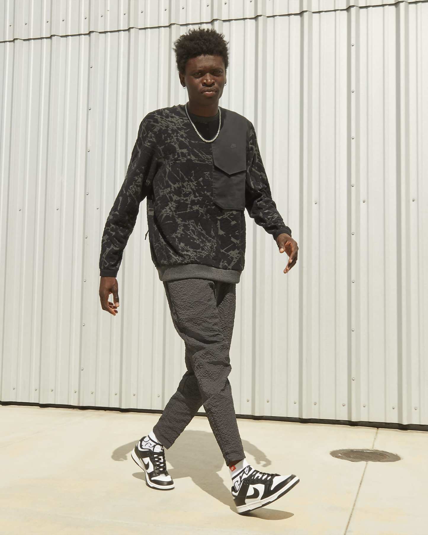 Nittgke Dunk Low White Black Panda