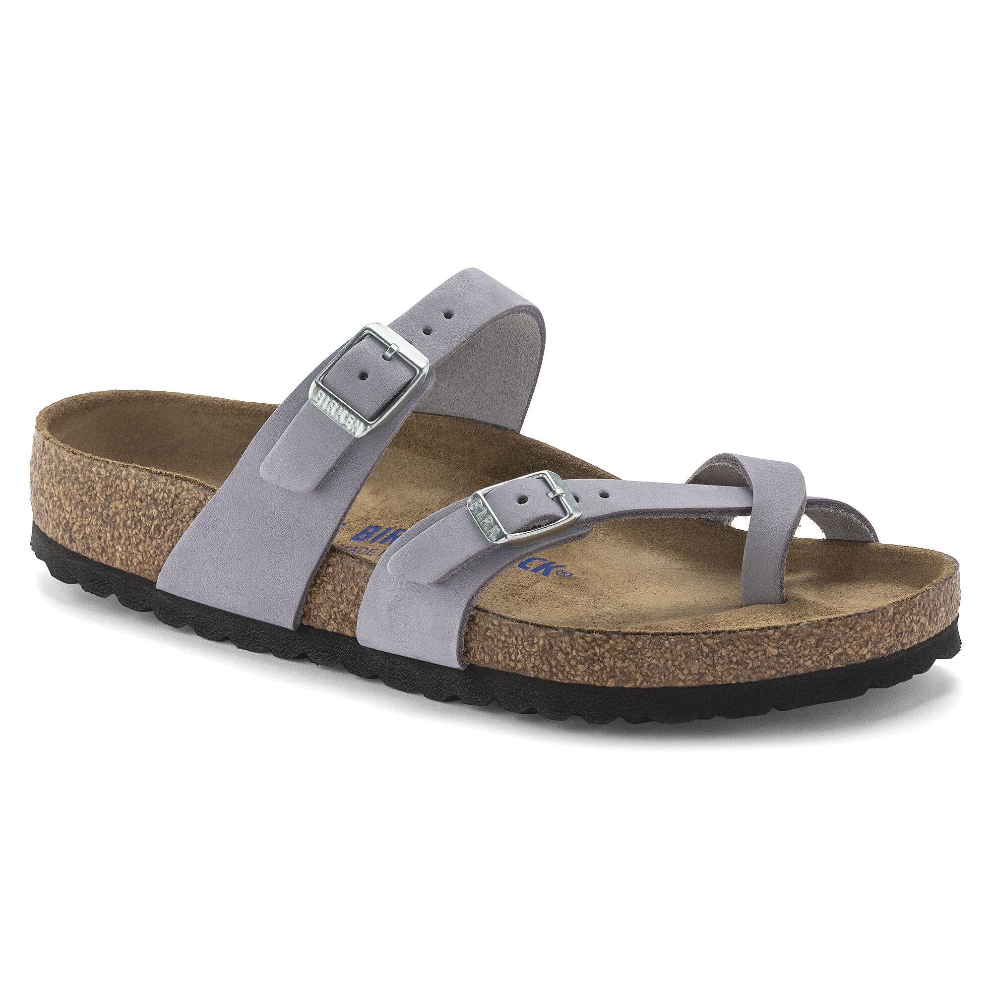 Mayari Soft Footbed Nubuck Leather - Purple Fog
