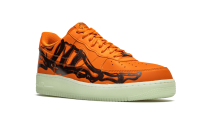 Nittgke Air Force 1 Low Orange Skeleton Halloween (2020)