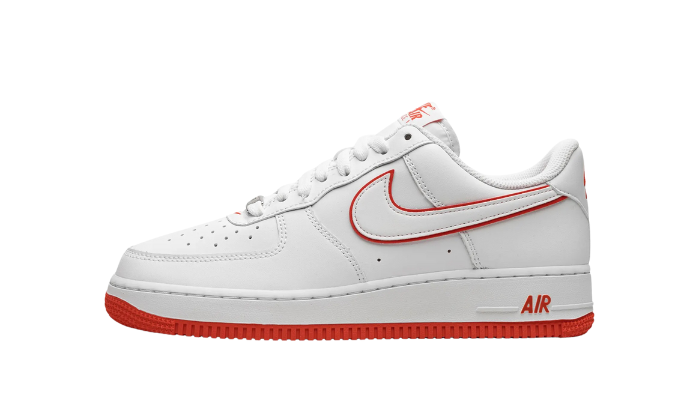 Nittgke Air Force 1 Low '07 White Picante Red