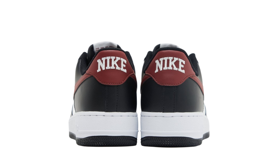 Nittgke Air Force 1 Low '07 Black White Dark Team Red