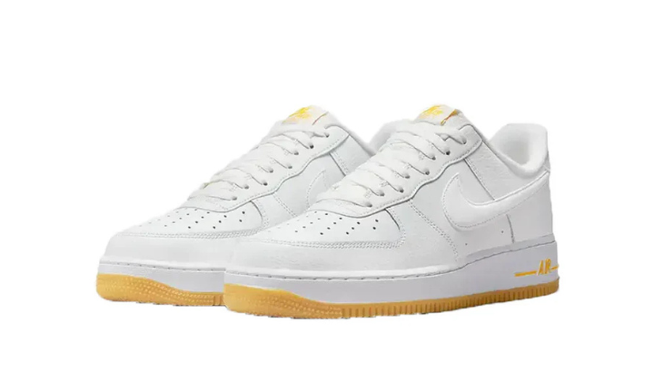 Nittgke Air Force 1 Low '07 White University Gold Gum