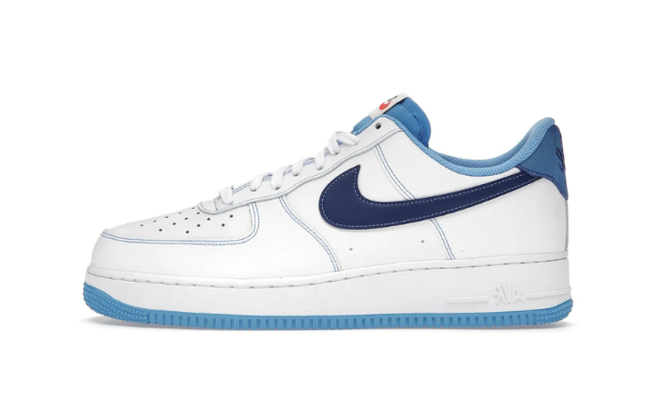 Nittgke Air Force 1 Low First Use White University Blue