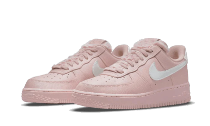 Nittgke Air Force 1 Low Faux Sherpa Fur (Women's)