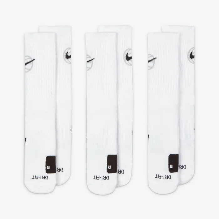 Nittgke Everyday Crew Chaussettes de basket (3 paires)