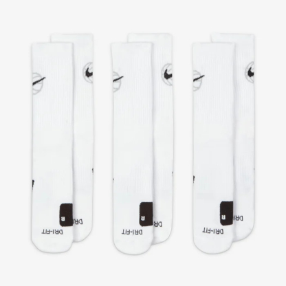 Nittgke Everyday Crew Chaussettes de basket (3 paires)
