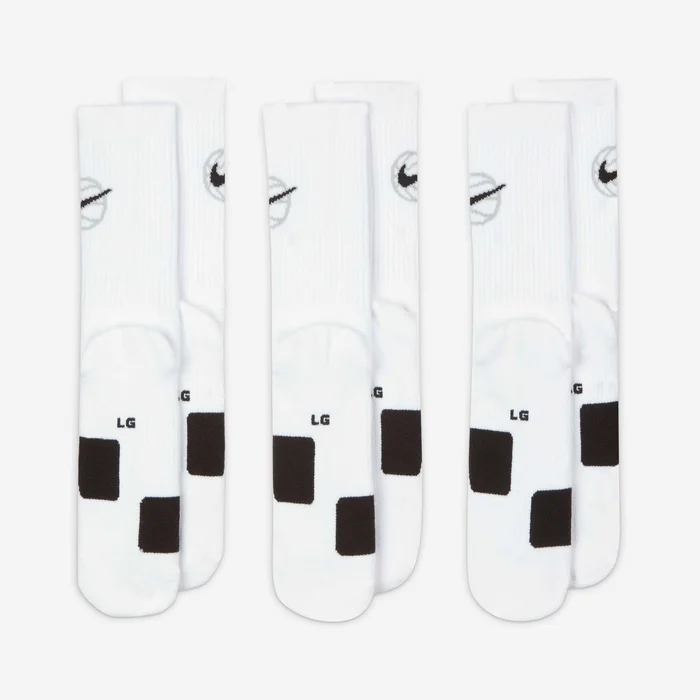Nittgke Everyday Crew Chaussettes de basket (3 paires)