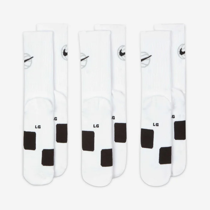 Nittgke Everyday Crew Chaussettes de basket (3 paires)
