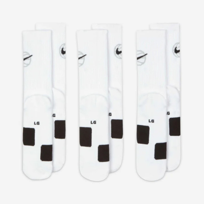 Nittgke Everyday Crew Chaussettes de basket (3 paires)