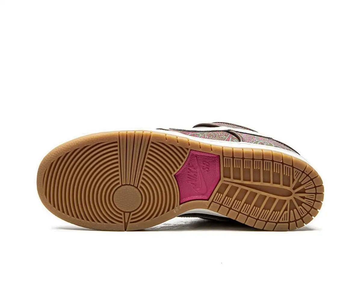 Nittgke SB Dunk Low Pro Paisley Brown