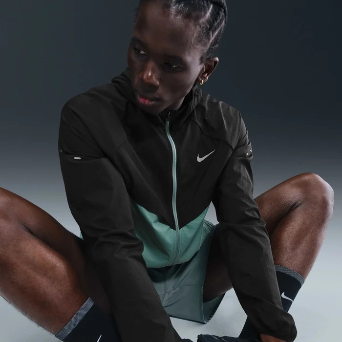 Nittgke Stride Veste de running déperlante anti-UV pour homme