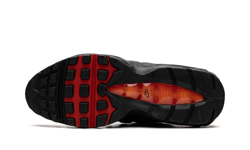 Nittgke Air Max 95 Black Red Orange