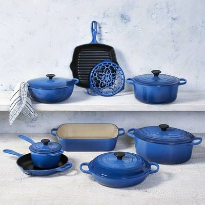 Juego de utensilios de cocina exclusivos de hierro fundido de 20 piezas