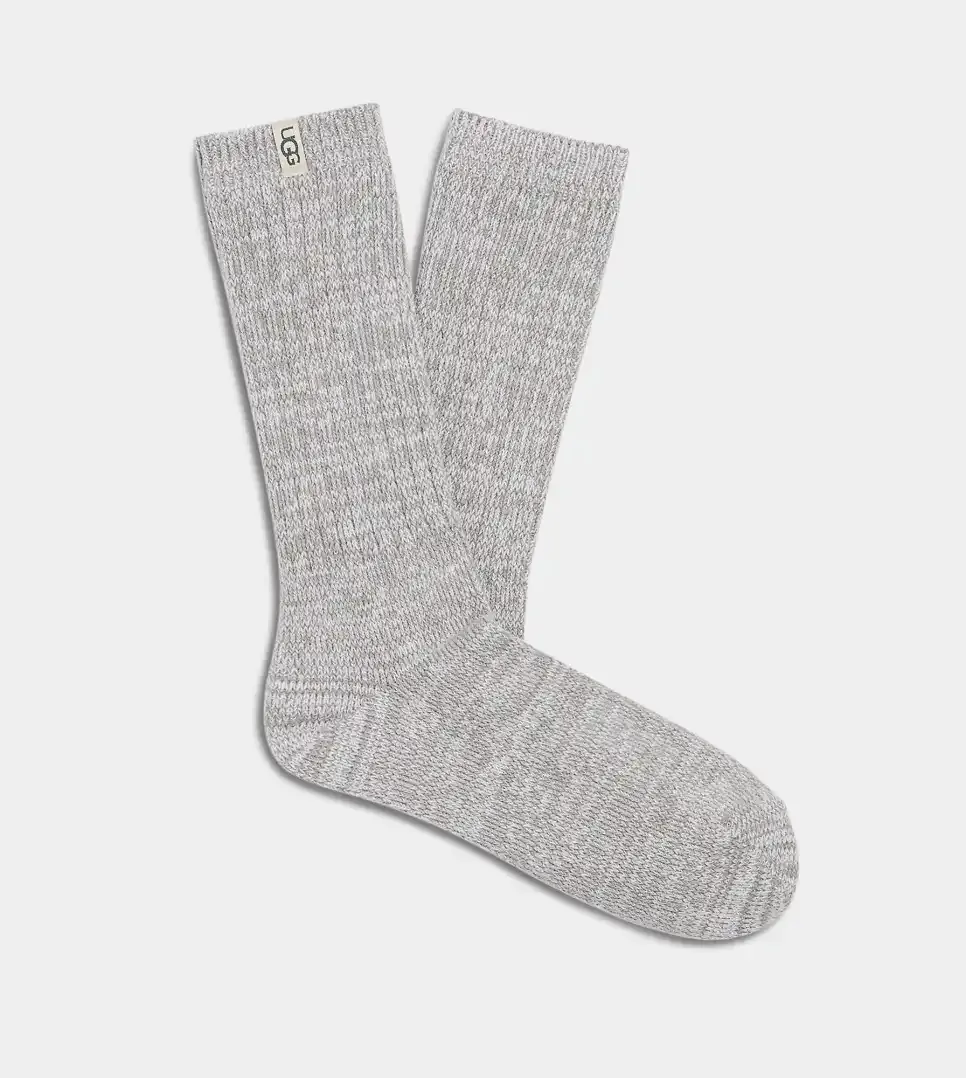 Women's Rib Knit Slouchy Crew Sock