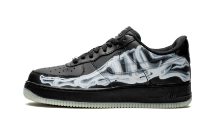 Nittgke Air Force 1 Low Black Skeleton Halloween (2019)