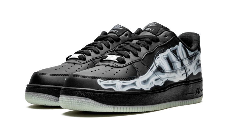 Nittgke Air Force 1 Low Black Skeleton Halloween (2019)