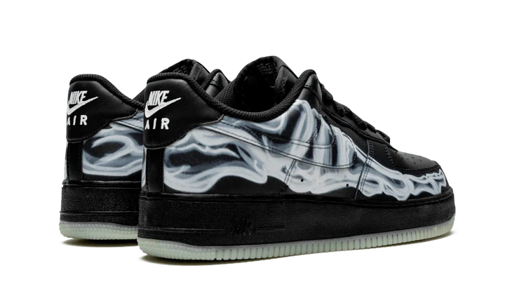 Nittgke Air Force 1 Low Black Skeleton Halloween (2019)