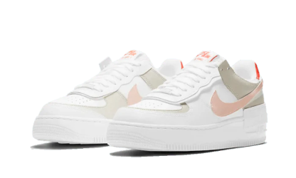 Nittgke Air Force 1 Low Shadow White Bright Mango (Women's)