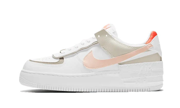 Nittgke Air Force 1 Low Shadow White Bright Mango (Women's)