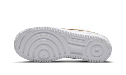 Nittgke Air Force 1 Shadow White Metallic Gold