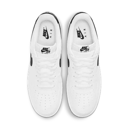 Nithtke Air Force 1 Low '07 White Black Pebbled Leather