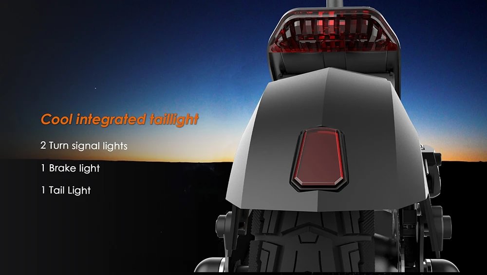 Kukirin G2 Foldable Electric Scooter 2025 Upgrade 800W Motor 48V 15.6Ah Battery 10-inch Tire 45km/h Max Speed 55km Range Touchscreen Display Disc Brake 7 Light System - Black