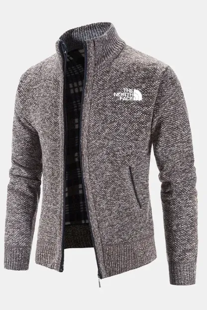 The North Face – Pull homme en cachemire dense de longueur moyenne