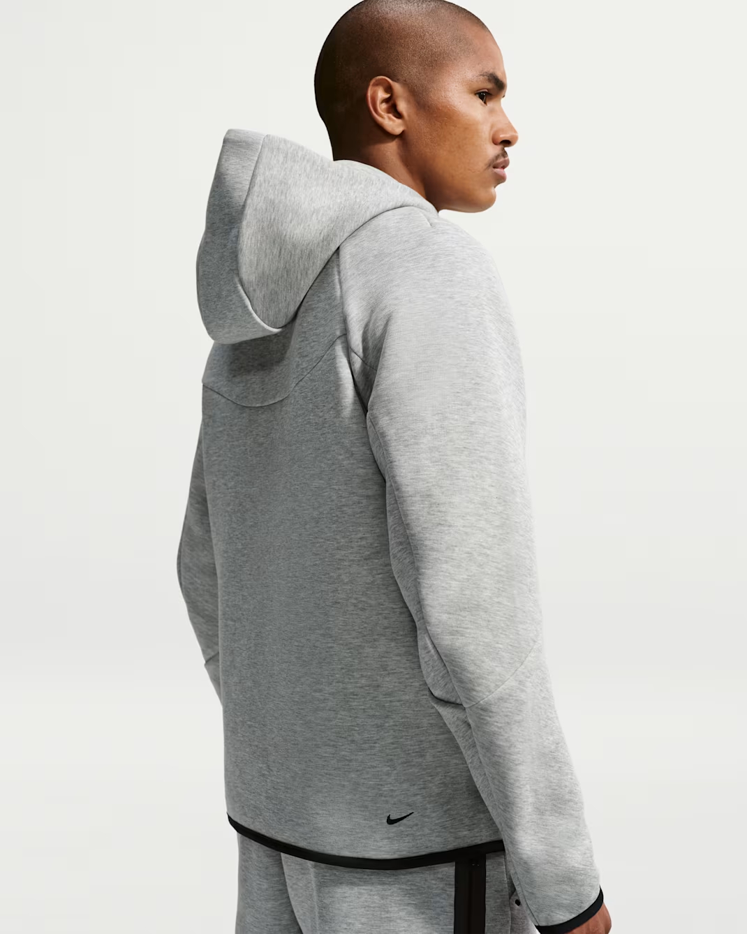 Nittgke Tech Men's Fleece Windrunner Full-Zip Jacket