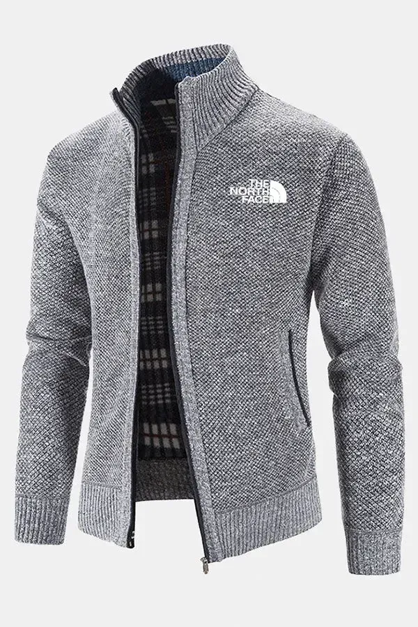 The North Face – Pull homme en cachemire dense de longueur moyenne
