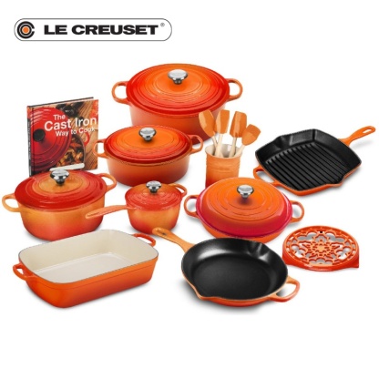 🔥 Batería de Cocina 20 Piezas Hierro Fundido – Calidad Profesional al Mejor Precio