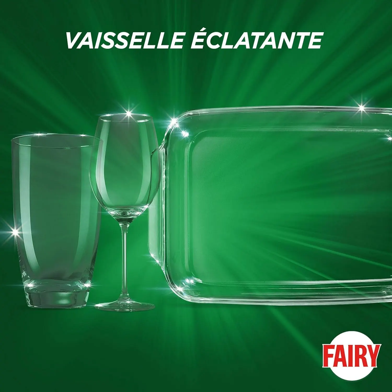 Fairy Original Tablettes Lave-Vaisselle Tout En 1,Citron, 132 Capsules, Efficaces Contre Graisse Incrustée, Dissolution Ultra-Rapide, Protection Verre et Argent, Sans Odeurs