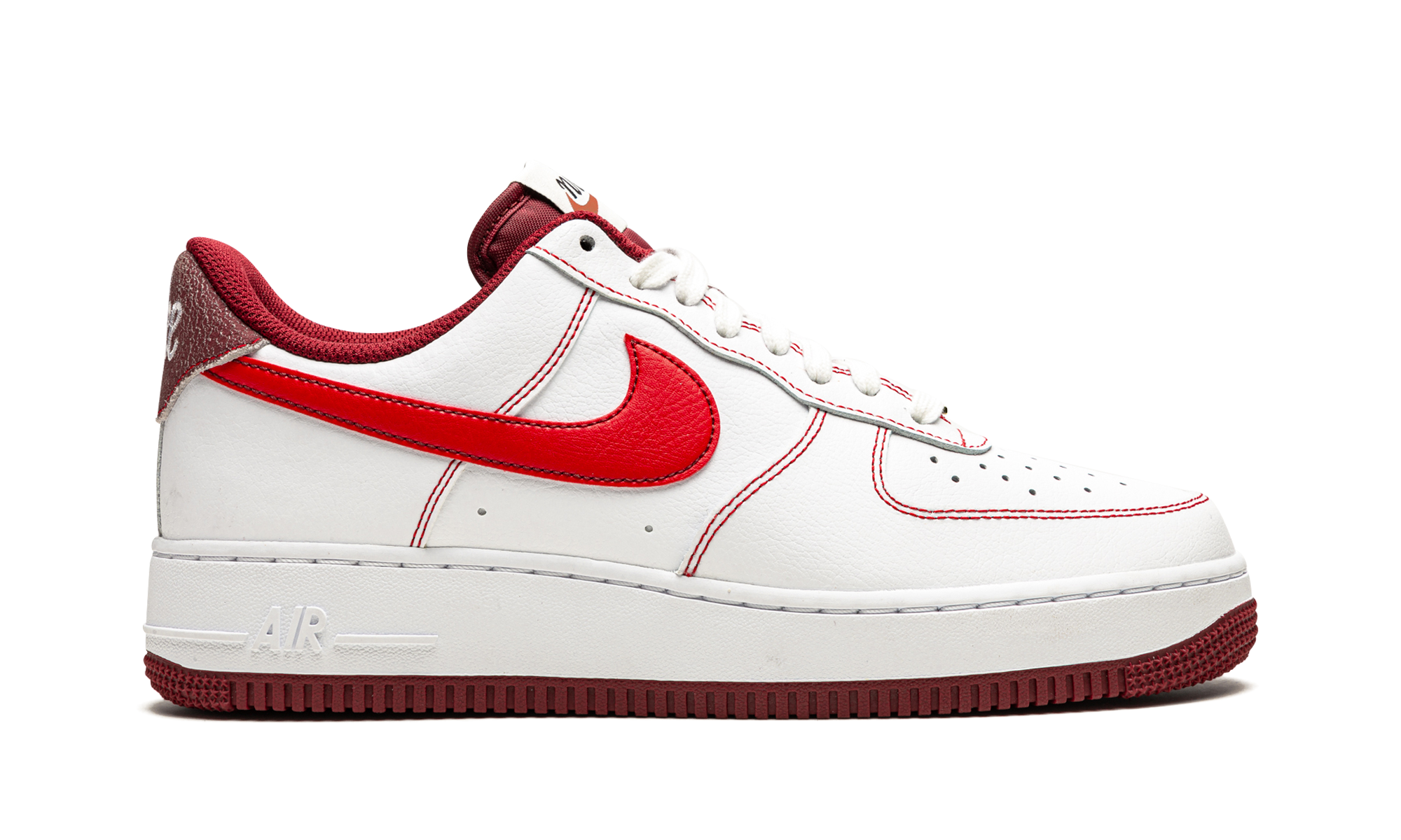 Nittgke Air Force 1 Low '07 First Use White Team Red