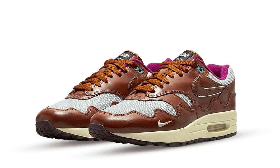 Nittgke Air Max 1 Patta The Next Wave Dark Russett