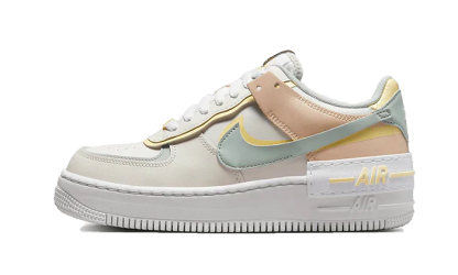 Nittgke Air Force 1 Low Shadow Sail Light Silver Citron Tint (Women's)