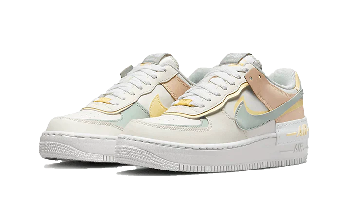 Nittgke Air Force 1 Low Shadow Sail Light Silver Citron Tint (Women's)