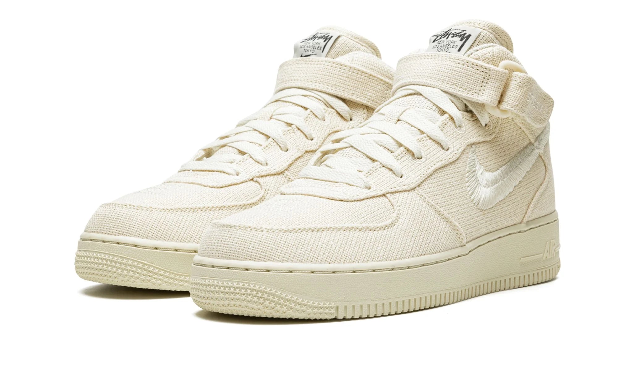 Nittgke Air Force 1 Mid Stussy Fossil