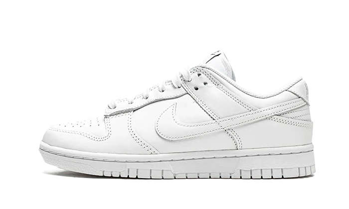 Nittgke Dunk Low Triple White (2021) (Women's)