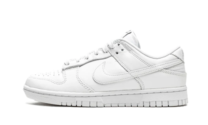 Nittgke Dunk Low Triple White (2021) (Women's)