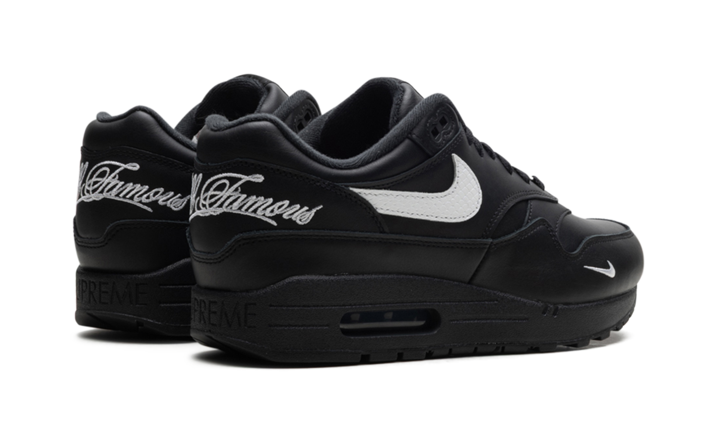 Nittgke Air Max 1 '87 SP Supreme Black White