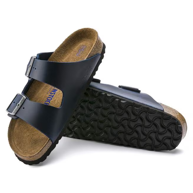 Arizona Lit de pied souple Cuir - huilé