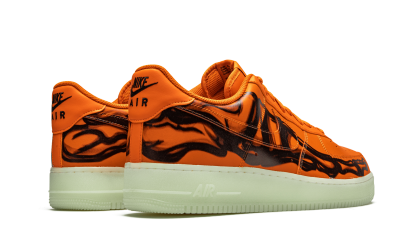 Nittgke Air Force 1 Low Orange Skeleton Halloween (2020)