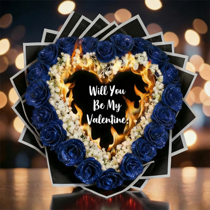 Everlasting Glitter Roses - Burnaway Edition